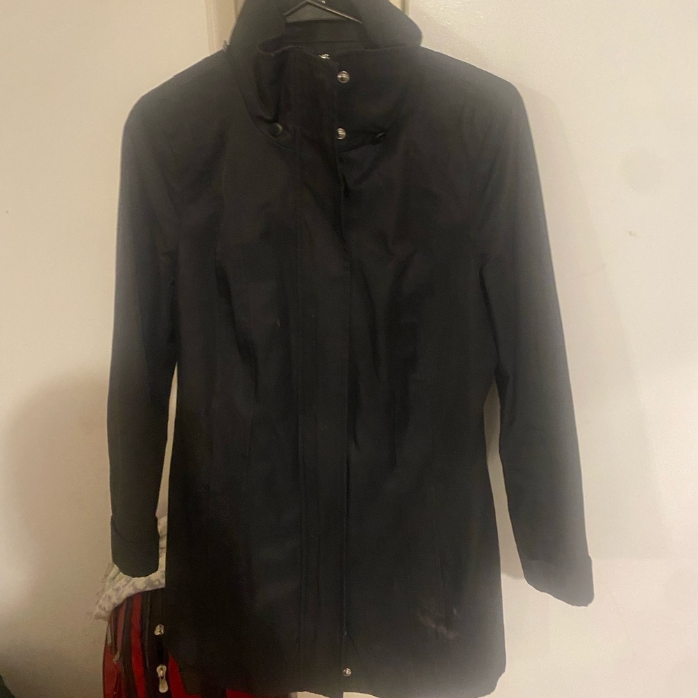 Calvin Klein Black Trench Coat